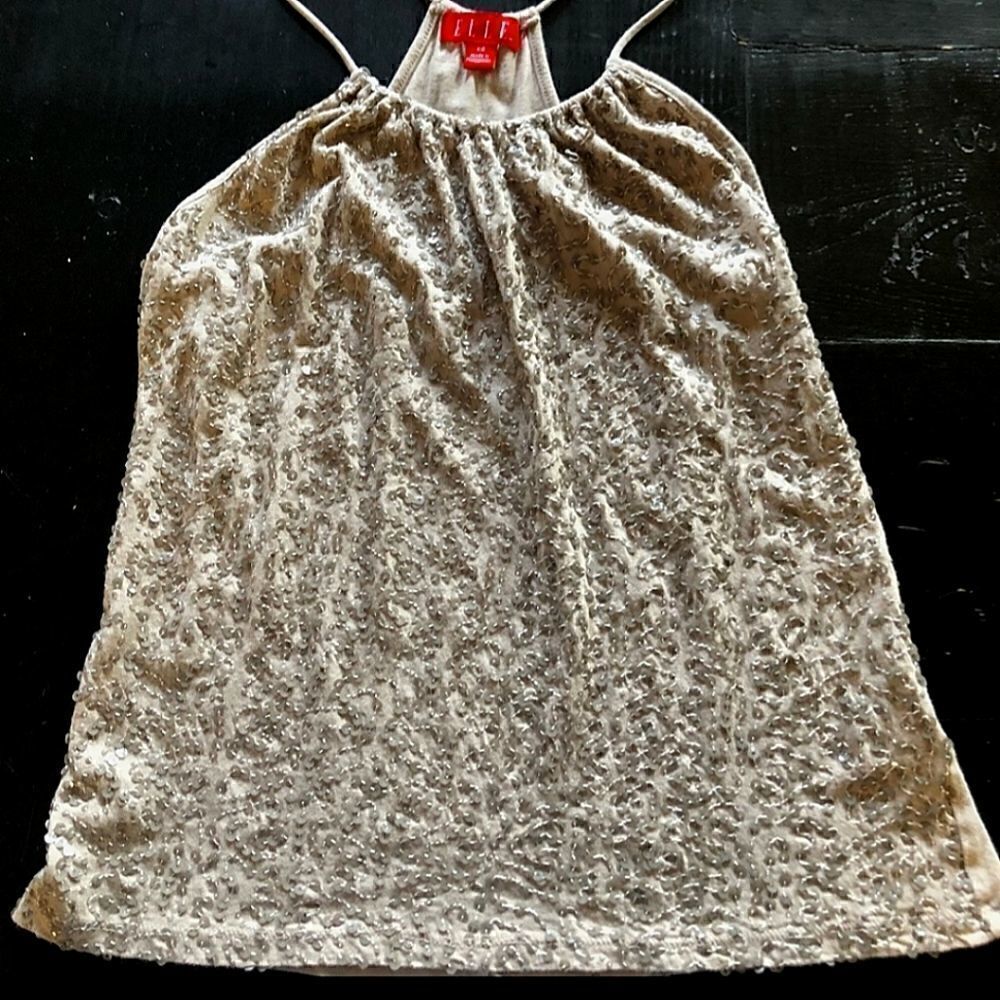 ELLE Sequined Tank Top/Camisole